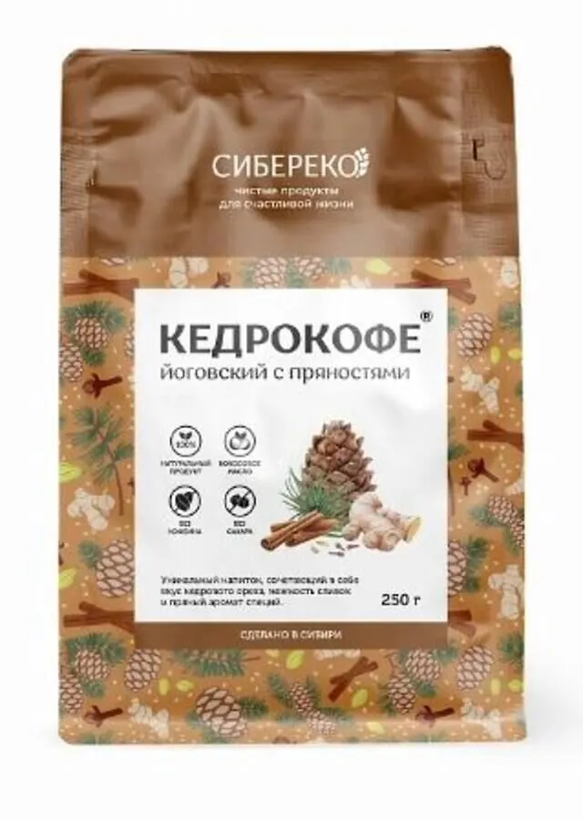 Напиток "Кедрокофе йоговский с пряностями" 250г